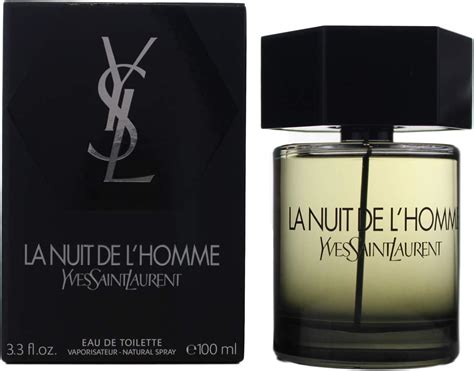 yves saint laurent l homme la nuit eau de toilette|la nuit de l'homme price.